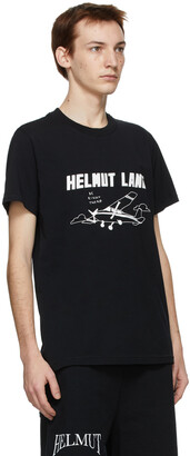 Helmut Lang SSENSE Exclusive Black Saintwoods Edition Plane T-Shirt