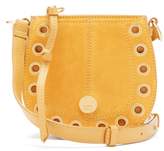 Thumbnail for your product : See by Chloe Kriss Mini Leather And Suede Cross Body Bag - Womens - Yellow