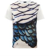 Thumbnail for your product : Lanvin Overblown feather-print T-shirt