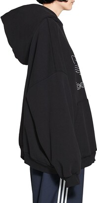 BALENCIAGA adidas Hoodie Large Fit パーカー BALENCIAGA x ADIDAS LARGE-FIT HOODIE