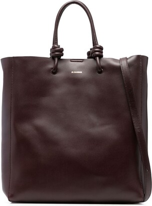 トートバッグ Jil Sander Knot Medium Tote Bag In Smooth Leather Knot Tote Medium Woman | Jil Sander Official Online Store