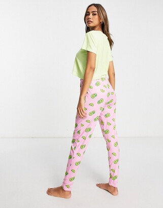 Topshop Tall linen shirt and pants pajama set - ShopStyle