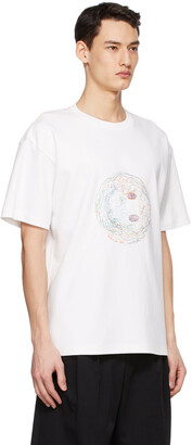 ANDERSSON BELL White Smile Earth T-Shirt