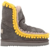 Thumbnail for your product : Mou Eskimo Suede Shearling Boots