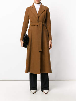 Harris Wharf London maxi belted coat