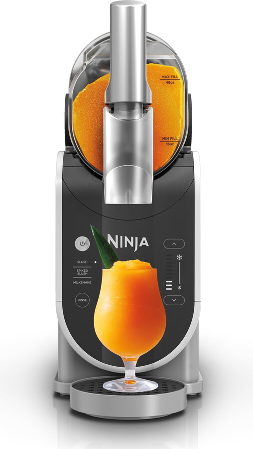 Ninja SLUSHi Frozen Drink Machine with RapidChill Technology, 72 oz, 3 Presets, Dishwasher Safe, Gray