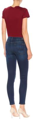 7 For All Mankind Aubrey mid-rise skinny jeans