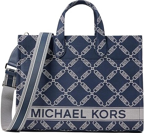 Michael Kors Heidi Large Logo Jacquard Tote Bag