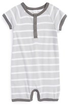 Thumbnail for your product : Nordstrom Cotton Henley Romper (Baby Boys)