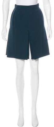 Pringle Structured Knee-Length Skirt Green Structured Knee-Length Skirt