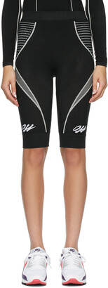 Off-White Black Seamless Cycling Shorts