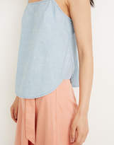 Thumbnail for your product : Madewell Chambray Curved-Hem Cami Top