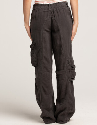 BDG Linen Y2K Womens Cargo Pants - ShopStyle