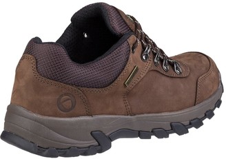 Cotswold Hawling Lace Up Walking Shoes Brown