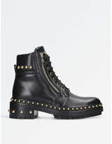 Balmain Army Ranger studded leather boots