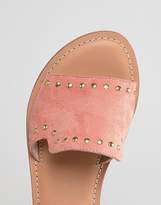 Thumbnail for your product : ASOS Design Jovena Leather Summer Shoes