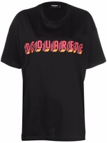 Thumbnail for your product : DSQUARED2 logo-print cotton T-shirt