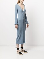 Thumbnail for your product : M Missoni Ribbed-Knit Midi Dress