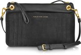 Thumbnail for your product : Marc by Marc Jacobs Double Body XBody Black Leather and Suede Bag