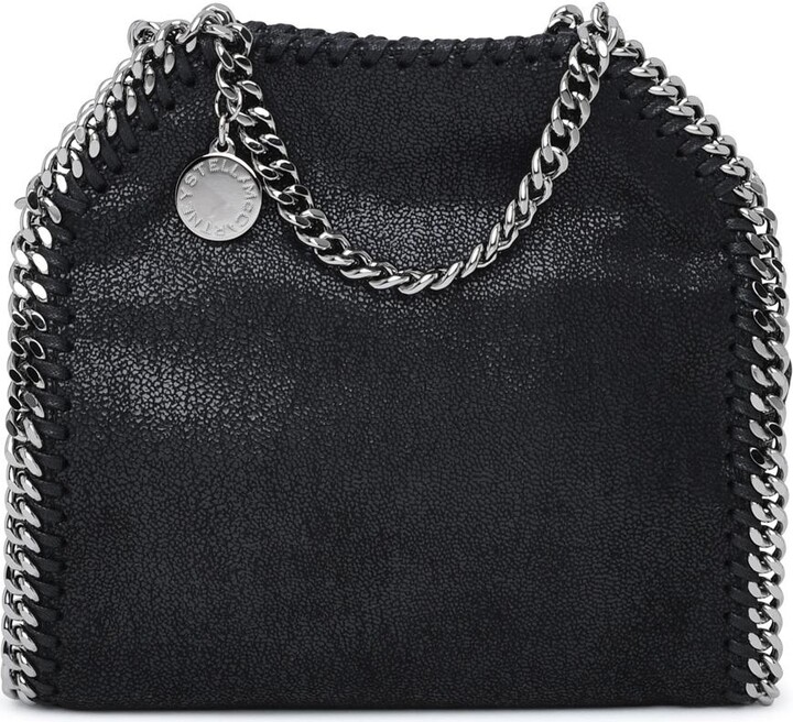 Stella McCartney Borsa Falabella Tiny In Poliestere Nera - ShopStyle  Shoulder Bags