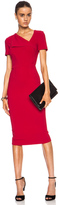 Thumbnail for your product : Roland Mouret Ceratina Viscose-Blend Dress in Red
