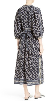 Rebecca Taylor Women's La Vie Indienne Cotton Midi Dress