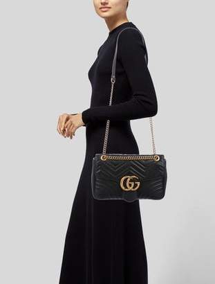 Gucci Medium GG Marmont Matelassé Shoulder Bag