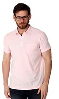 Thumbnail for your product : Filthy Etiquette Men's \"Sebastion\" Pastel Polo in Pink, Medium