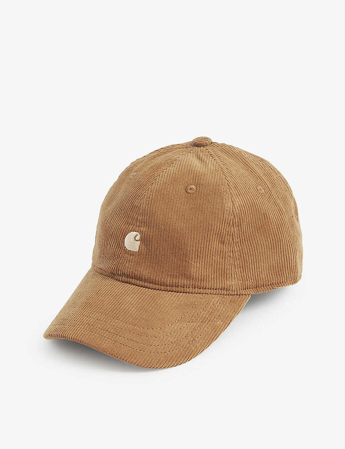 Carhartt Work In Progress Harlem brand-embroidered corduroy cap - ShopStyle  Hats