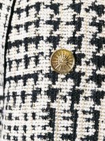 Thumbnail for your product : Fausto Puglisi houndstooth cape