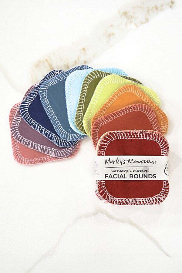Marley's Monsters Facial Rounds: Color Mixes - 10 Count