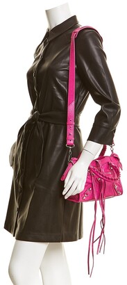 Balenciaga Classic City Mini Leather Shoulder Bag