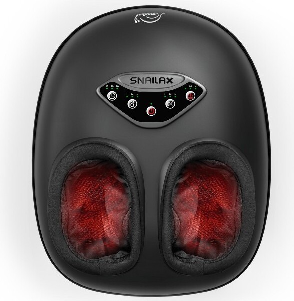 Snailax Foot Massage Machine Shiatsu, Kneading & Compression for Blood Circulation