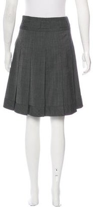 Karen Millen Knee-Length Wool Skirt