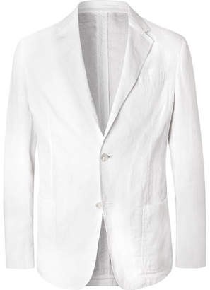 Mens White Linen Jacket - ShopStyle UK