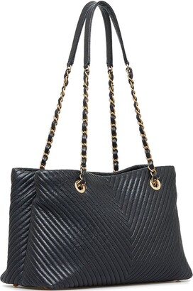 Chanel Pre Owned 2013-2014 Chevron Tote Bag - ShopStyle
