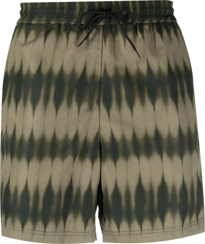 A.P.C. Bobby tie-dye swim shorts