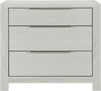 George Oliver 3 Storage Drawers Nightstand