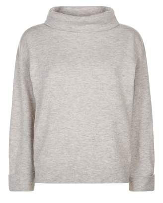 Jaeger Wool Cashmere Funnel Sweater