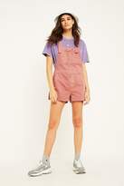 Thumbnail for your product : BDG Pink Twill Shortall Dungarees