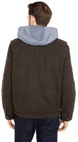 Thumbnail for your product : Levi's Two-Pocket Hoodie with Zip Out Jersey Bib/Hood and Sherpa Lining
