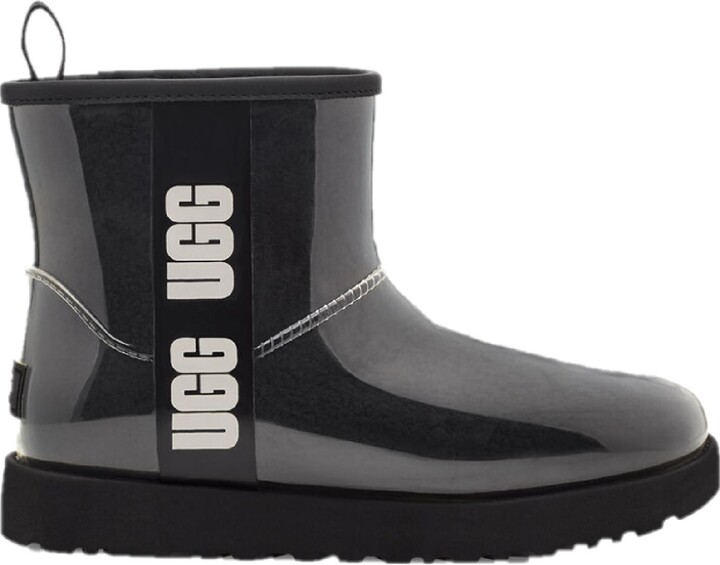 UGG Black Leather Women's Boots | ShopStyle