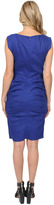 Thumbnail for your product : Nicole Miller Andrea Stretch Linen Dress in Blue