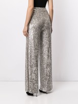 Thumbnail for your product : Semsem Sequinned Wide-Leg Trousers