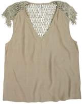 Pepe Jeans Short-Sleeved Blouse with Openwork Back
