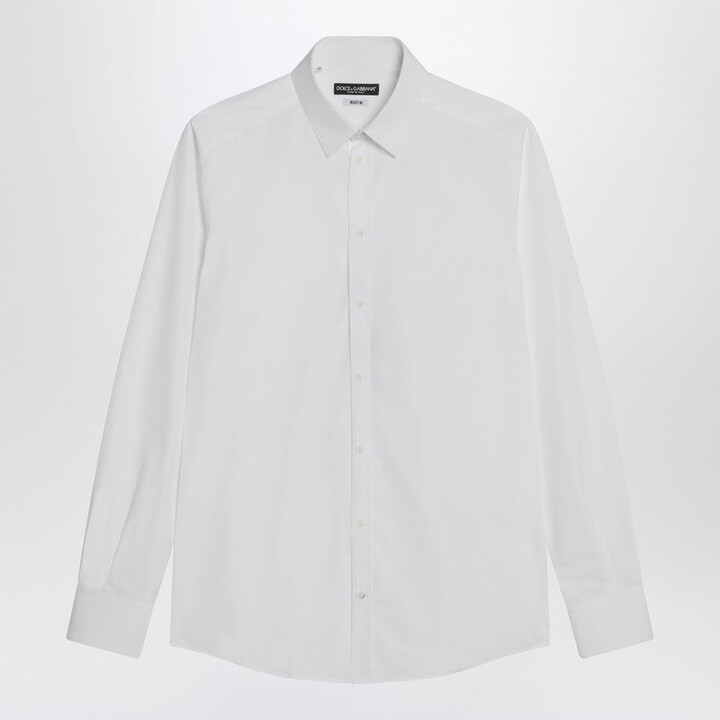 Dolce & Gabbana White Cotton Shirt