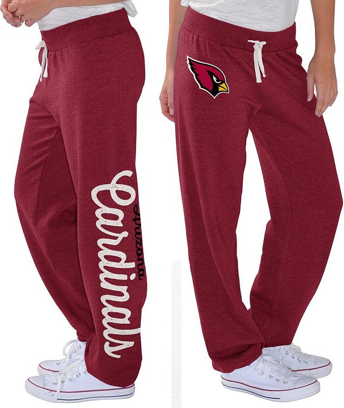 Women's G-III 4Her by Carl Banks Cardinal Arizona Cardinals Scrimmage Fleece Pants