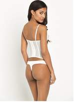 Thumbnail for your product : Ultimo Wedding Basque With Removable Gel Pads