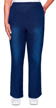 alfred dunner pull on jeans
