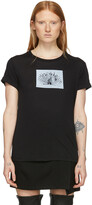 Thumbnail for your product : Ann Demeulemeester Black Peacock Print T-Shirt